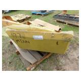 Diamond Plate Half Fenders & Mounting Hardware for Semi