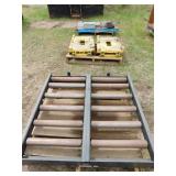Pallet of Scales and Battery Storage Platform - Not Tested