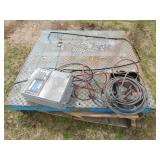 Pallet of Scales and Battery Storage Platform - Not Tested