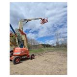 1999 JLG 600A 4x4 Boom Lift - For Repair