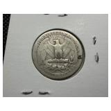 1941 Silver Washington Quarter