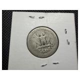 1942 Silver Washington Quarter