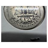 1942 D Silver Washington Quarter