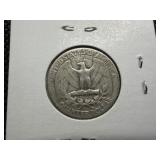 1943 Silver Washington Quarter
