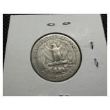 1944 D Silver Washington Quarter