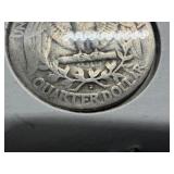 1952 D Silver Washington Quarter