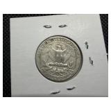 1954 D Silver Washington Quarter