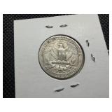 1954 D Silver Washington Quarter