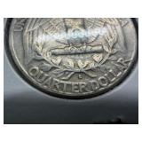 1958 D Silver Washington Quarter