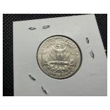 1960 D Silver Washington Quarter