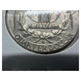 1963 D Silver Washington Quarter