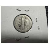 1917 Silver Mercury Dime