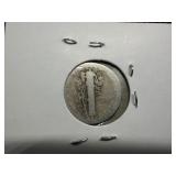 1917 S Silver Mercury Dime