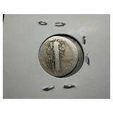 1917 S Silver Mercury Dime