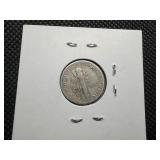 1936 S Silver Mercury Dime