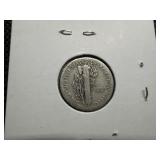 1937 Silver Mercury Dime