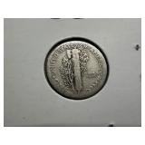 1937 Silver Mercury Dime