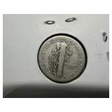 1937 Silver Mercury Dime
