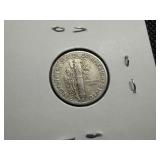 1938 Silver Mercury Dime