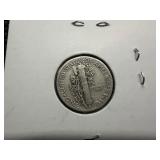 1940 Silver Mercury Dime