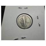 1940 Silver Mercury Dime