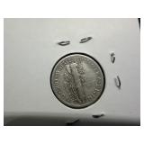 1940 S Silver Mercury Dime