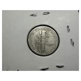 1940 D Silver Mercury Dime