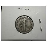 1941 D Silver Mercury Dime