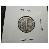 1941 D Silver Mercury Dime