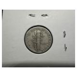 1942 Silver Mercury Dime
