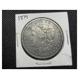 1879 Morgan Silver Dollar