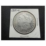1889 O Morgan Silver Dollar