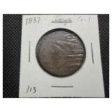 1837 Large Cent