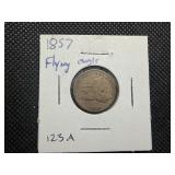 1857 Flying Eagle Cent