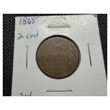 1865 Two Cent