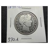 1899 O Barber Silver Half Dollar