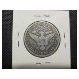 1899 O Barber Silver Half Dollar