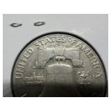 1962 D Franklin Silver Half Dollar