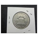 1963 D Franklin Silver Half Dollar