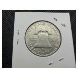 1963 D Franklin Silver Half Dollar