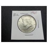 1964 Kennedy Silver Half Dollar Marked BU When Purchased