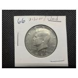1966 Silver Kennedy Half Dollar