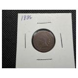 1886 Indian Head Penny