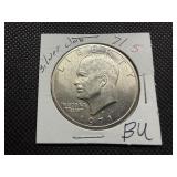 1971 S Ike Dollar Marked BU When Purchased