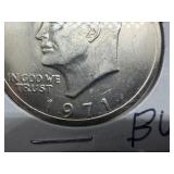 1971 S Ike Dollar Marked BU When Purchased