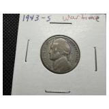 1943 S War Nickel