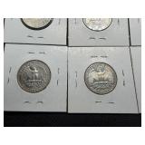 1980 S -1987 S Washington Quarters Some Marked BU (8 Coins)