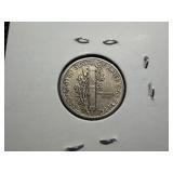1942 D Silver Mercury Dime