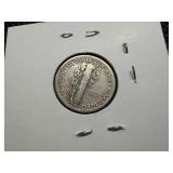 1942 S Silver Mercury Dime