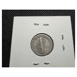 1943 D Silver Mercury Dime